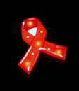 AIDS Ribbon Badge-LNARBF001